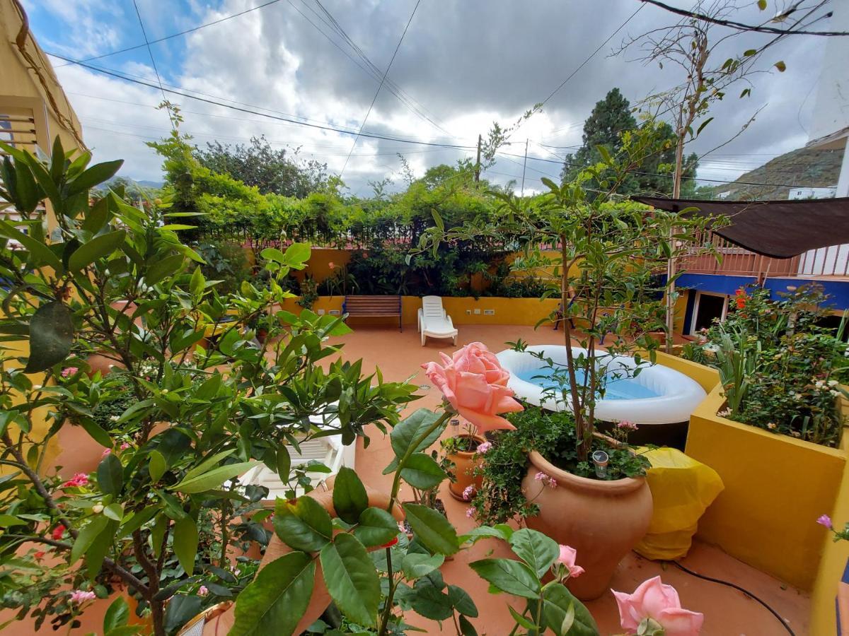 Casa Maestro Lelo - Acogedora Casa Rural Canaria Con Patios Y Jardines De Flores 大加那利岛拉斯帕尔马斯 外观 照片