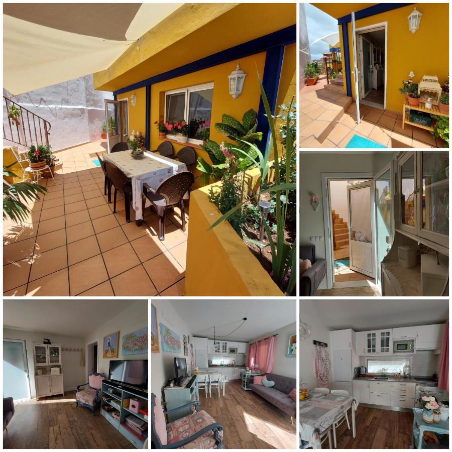 Casa Maestro Lelo - Acogedora Casa Rural Canaria Con Patios Y Jardines De Flores 大加那利岛拉斯帕尔马斯 外观 照片